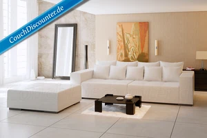 DESIGN COUCH BIG SOFA XXL + HOCKER ! EDEL COUCHGARNITUR NEU * OVP ! Farbe frei ! - Bild 1 von 2