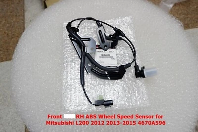 Front RH ABS Wheel Speed Sensor For Mitsubishi L200 2012-15 4670A596 - Image 1 of 4