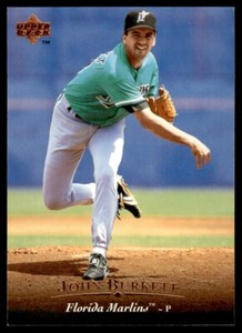 1995 Upper Deck #353 John Burkett Florida Marlins
