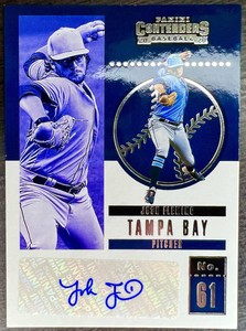 2020 Panini Contenders Baseball Josh Fleming Rookie Autograph Auto Tampa Bay