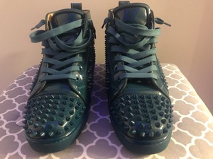 green louboutin sneakers