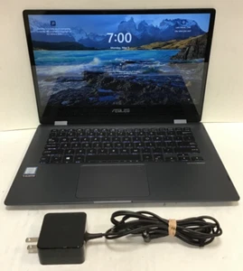 (MA3) ASUS Vivobook Flip 14 TP412FA 14" i3-8145U 2.1GHz 4GB RAM 128GB SSD - Picture 1 of 14