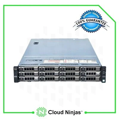 Dell PowerEdge R730xd 12 Bay LFF 2x Xeon E5-2640V4 256GB DDR4 H730 RJ45 Server - Image 1 of 4