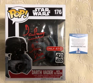 Dave Prowse Signed Autographed Darth Vader Tie Fighter Funko Pop BECKETT COA - Picture 1 of 8