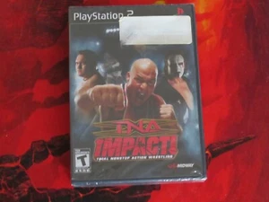 TNA Impact PS2 PlayStation 2 Nuevo y Sellado CIB Completo 2008 Lucha Libre - Imagen 1 de 5