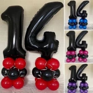 ETÀ 14 - ESPOSITORE DECORAZIONE TAVOLO PALLONCINI - 14° COMPLEANNO - NO ELIO NECESSARIO - Foto 1 di 2