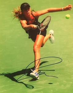 Foto firmada de tenis de Daniela Hantuchova de 8x10 - Imagen 1 de 1
