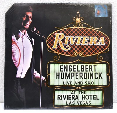 ENGELBERT HUMPERDINCK  "Live At The Riviera"  LP   NEW & SEALED / Cut Corner - Image 1 of 2