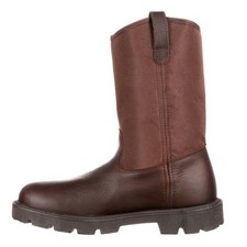 Georgia Boot mens Homeland Wellington Boot-m Georgia Pull On Work Boot Brown ...