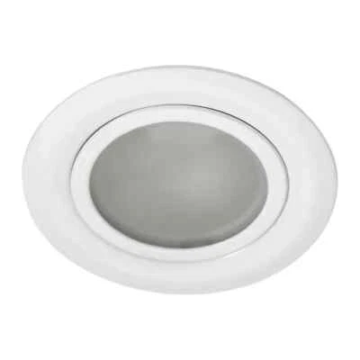 KANLUX faretto incasso per mobili alogeno G4 bianco fisso foro 60 mm