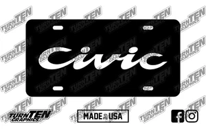 Placa de tocador Honda Civic 1992-1995 JDM EG6 - Imagen 1 de 1