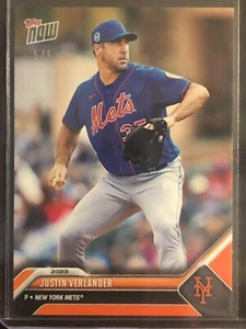 2023 Topps Now #OD-171 Justin Verlander New York Mets 5/5 - Picture 1 of 2