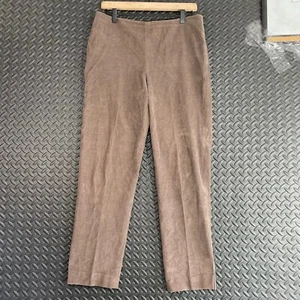 Gunex Made In Italy Brown Corduroy Pants Women's Size 8 Casual Wear - Picture 1 of 8