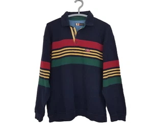 State of Art Herren Vintage Pullover Gr. L Sweater mit Knopfleiste Baumwolle - Bild 1 von 15