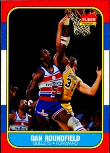 DAN ROUNDFIELD 1986 Fleer #95 - Picture 1 of 2