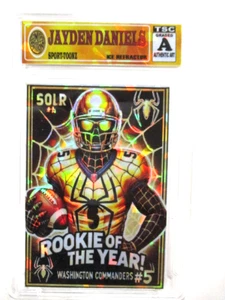 Washington Spider Man SP/99 2025 Jayden Daniels Refractor NFL radiocontrol - Imagen 1 de 2