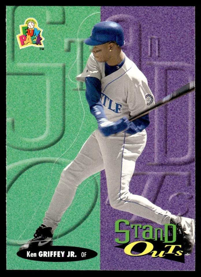 1994 Upper Deck Fun Pack Ken Griffey Jr. Seattle Mariners #182 - Image 1 of 2