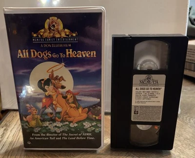 All Dogs Go to Heaven (VHS, 2000, Clam Shell Family Entertainment) Tested👍🏼 - Image 1 of 2