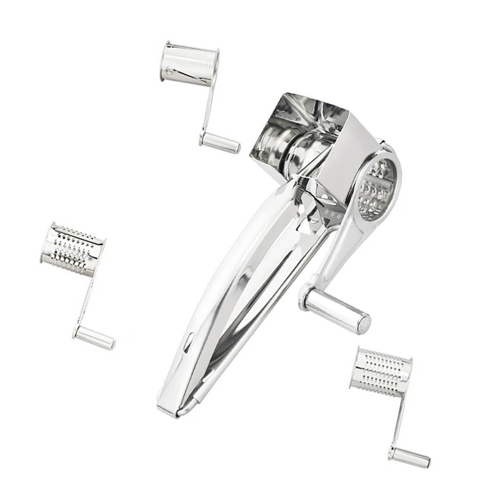  5 Pcs/Set Gratuggia Per Formaggio Grattugia Rotante in Acciaio Inox - Immagine 1 di 4