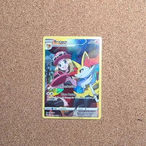 #2 Braixen TG01/TG30 Silver Tempest Trainer Gallery Pokemon Card Holo *B2 - Imagen 1 de 2