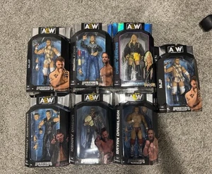 AEW Action Figure Lot of 7 BRAND NEW Sealed - Mint Condition - Picture 1 of 1