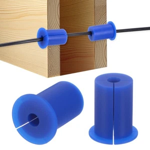 Instradamento cavi da 2 pezzi per foro a muro da 1" da 38 mm di lunghezza blu - Afbeelding 1 van 8