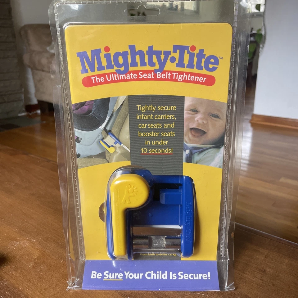 MIGHTY TITE Ultimate Tensor de Cinturón de Seguridad Auto Coche Niño Bebé Sol Niños Nuevo Foto 1 de 2