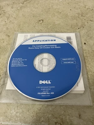Dell Application For Installing/Reinstalling Roxio Easy CD Creator 5.01 - Image 1 of 3