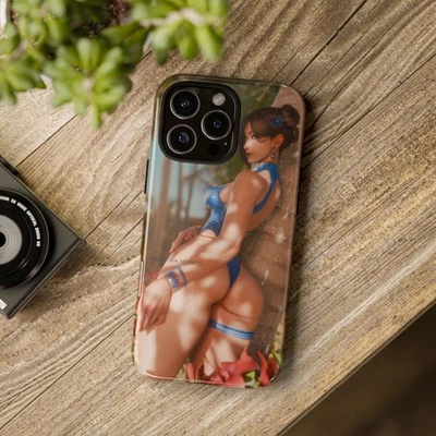 Chun-Li Street Fighter Waifu Tough Case Cover Protective For Fan Gift V8 - Image 1 of 4