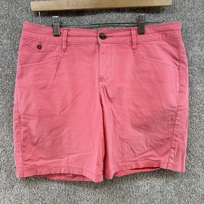 Lee Women's Pants Size 6 Medium Pink Natural Fit Mid Rise Front Button - Image 1 of 4