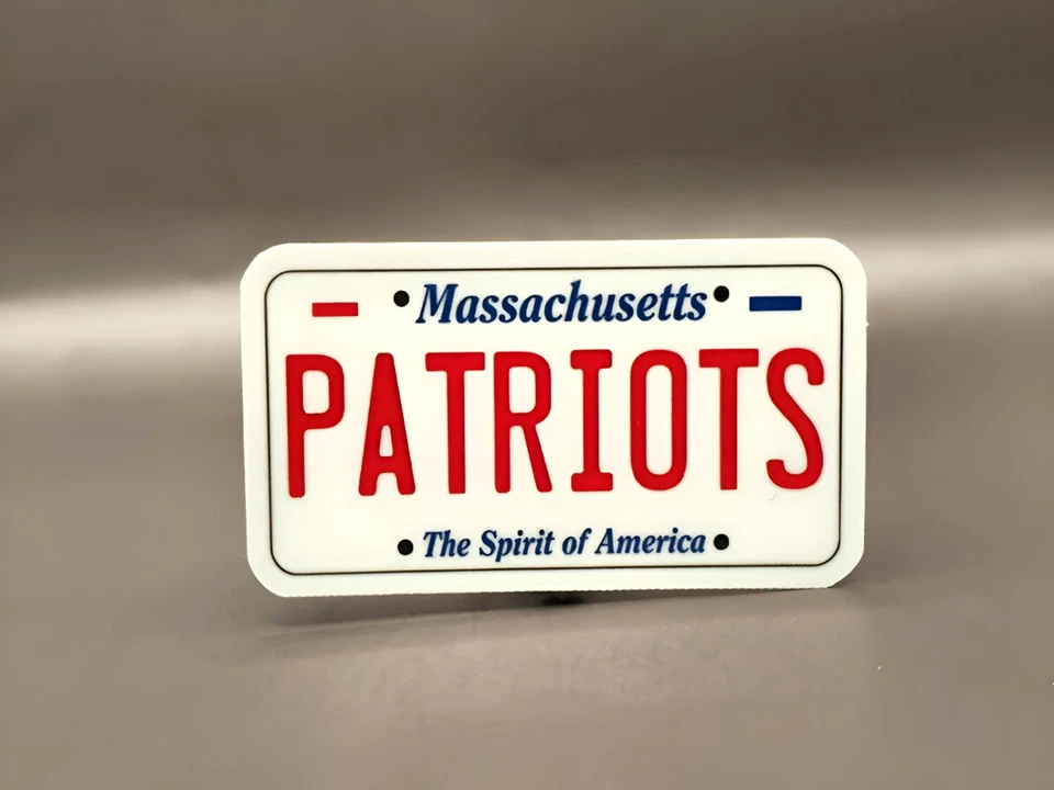Football Viny Decal Stickers Pats Nation Vintage American New England Patriots - Image 1 of 1