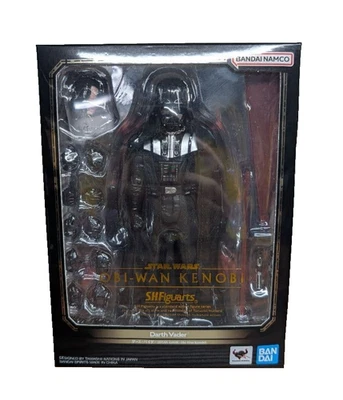 Bandai S.H.Figuarts Darth Vader Star Wars Obi-Wan Kenobi Action Figure Japan - Image 1 of 4