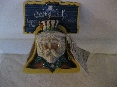 Broche prendedor solapa SamSnickle Tío Sam Linda Lindquist Baldwin Enesco 1998 NUEVO Foto 1 de 4