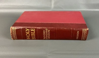 Vintage 1952  The Holy Bible Revised Standard RSV Version Nelson - Image 1 of 4