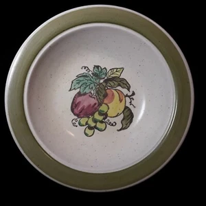 Vintage Metlox - Poppytrail Provincial Fruit Green 10” Serving Bowls, Set of 2 - Bild 1 von 7