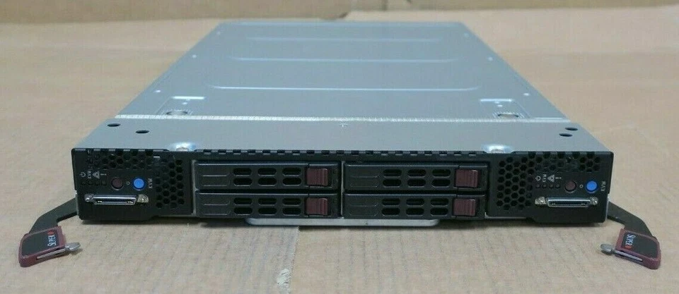 Supermicro SuperBlade SBI-7226T-T2 Blade Server 4x L5630 48GB Ram 4x 240GB SSD - Image 1 of 3