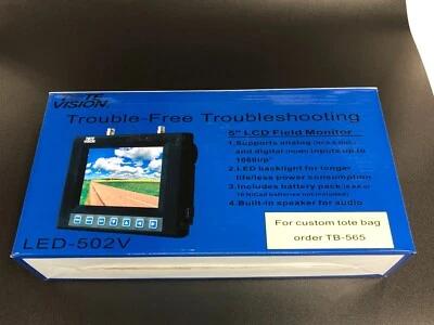 Tote Vision 5 inch  LCD Field Monitor FPV FPV drone - Image 1 of 4