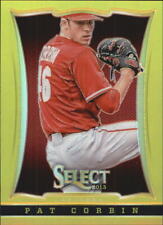 2013 Select Prizm Gold Arizona Diamondbacks Baseball Card #99 Pat Corbin /25 
