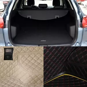 Trunk Cargo Liner Leather Protector Capter Mat Seat Back Cover For Mazda CX-5 - Picture 1 of 8