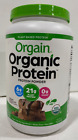 Orgain Organic Plant Based Protein Powder, Creamy Chocolate, 2.03lb - Exp: 1/24