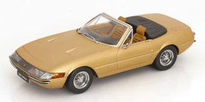 KK Scale 1:18 FERRARI 365 GTS DAYTONA SPYDER 1.SERIES GOLD METALLIC 1969 - Foto 1 di 6