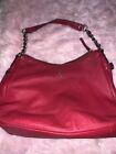 Kate Spade Red Leather Preowned Womens Shoulderbag