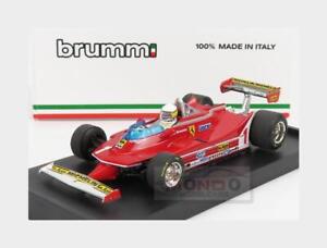 1:43 BRUMM Ferrari F1 312T5 #1 Argentina Gp 1980 Scheckter +Figure R574-CH MMC