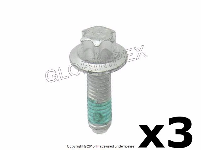 Juego de 3 pernos de brida de eje intermedio GENUINOS para Porsche 911 Boxster '97-'05 Foto 1 de 1