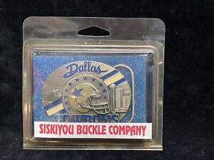 Dallas Cowboys Belt Buckle 1995 Classic Traditions Siskiyou Limited 10,000 D6