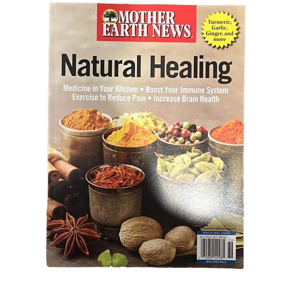 Mother Earth News Magazine Natural Healing December 2023 Boost your System - Image 1 of 1