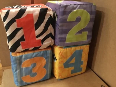 Juego de 4 bloques de juego suave Garanimals 2010 bebé/niño pequeño Foto 1 de 4