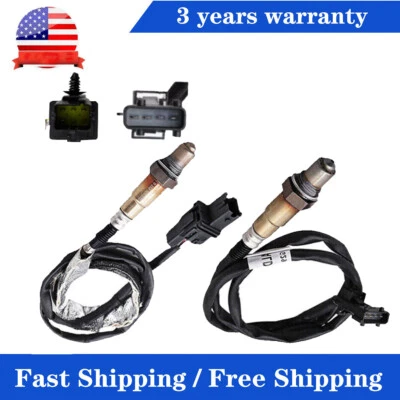 Sensores de oxígeno O2 aguas arriba+abajo 2 piezas para Volvo S60 2005-2007 V70 XC70 2005-2009 Foto 1 de 4