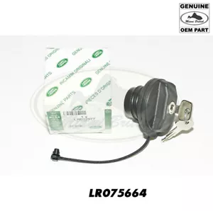 LAND ROVER FUEL CAP DEFENDER 99-15 LR075664 OEM - Picture 1 of 1