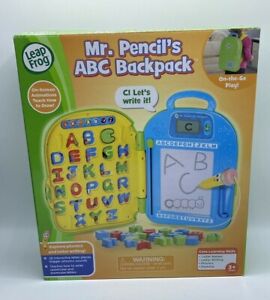 LeapFrog Mr. Pencil's ABC Backpack Explore Phonics And Letter Writing Age 3+